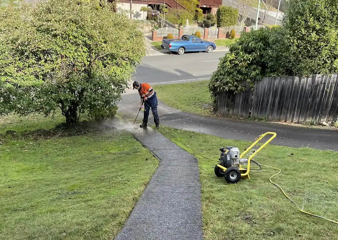 Pressure washing
